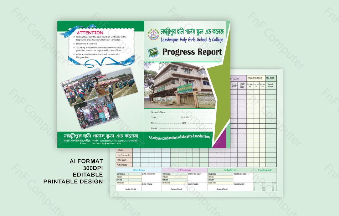 Progress Report Design