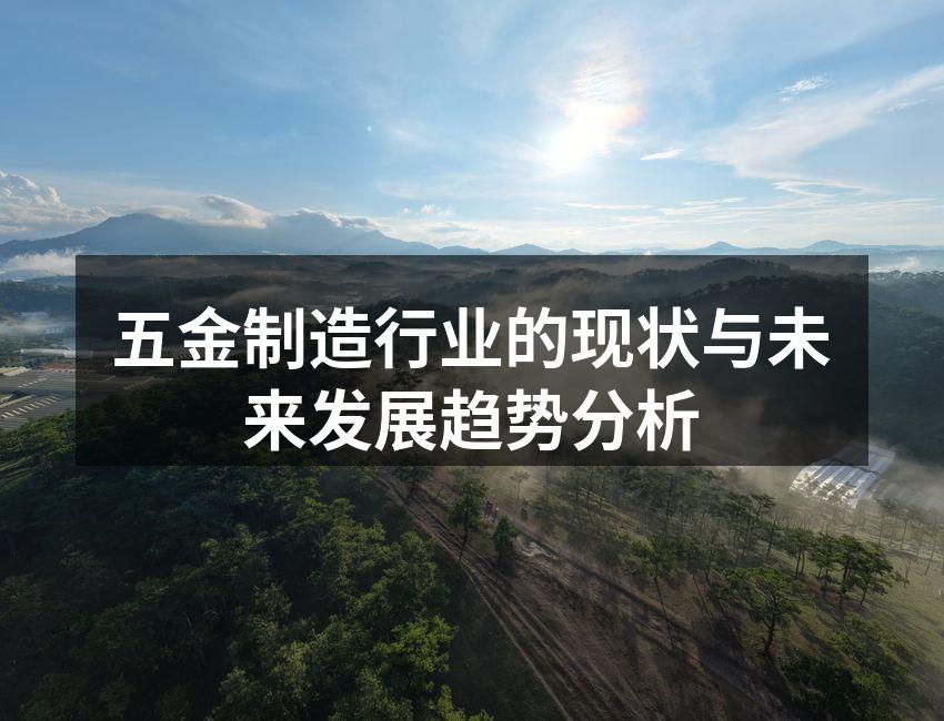 五金制造行业的现状与未来发展趋势分析